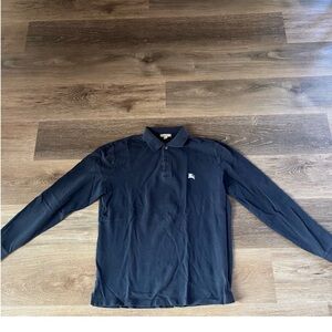 Burberry Long Sleeve Polo Shirt
